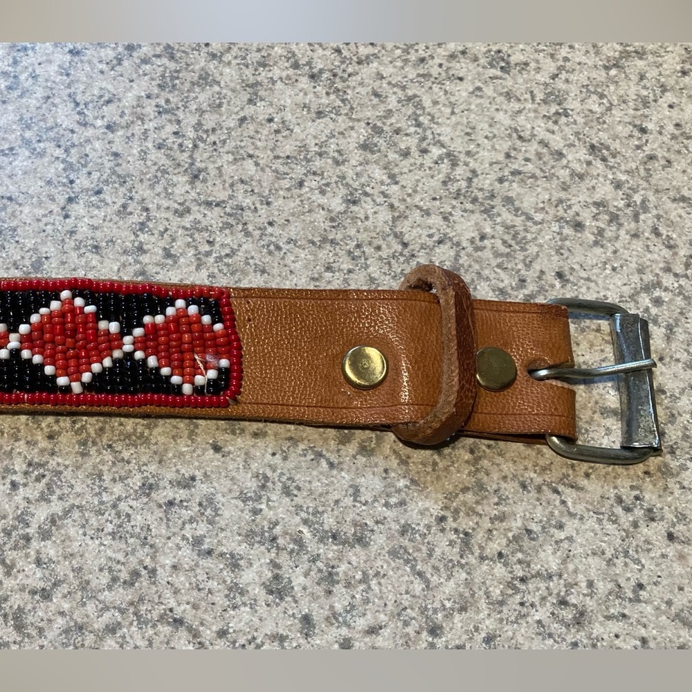 Handmade Beaded Belt - Picture 3 of 3